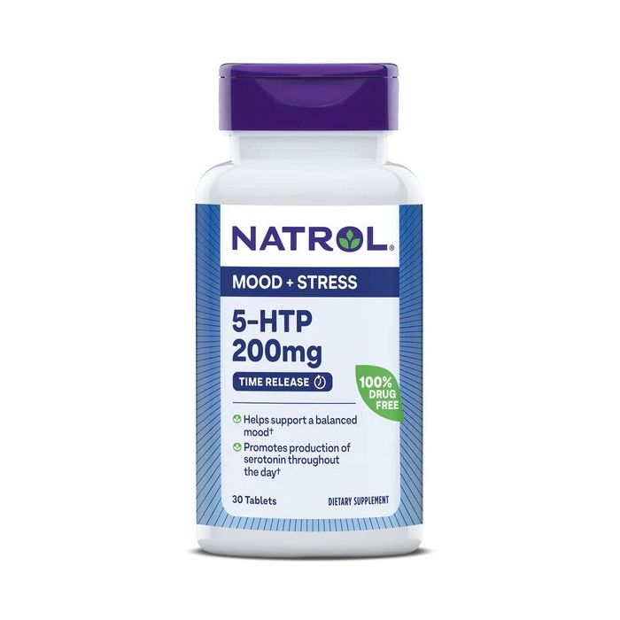 Natrol 5-HTP 200 mg Time Release, 30 tablets, 047469051723