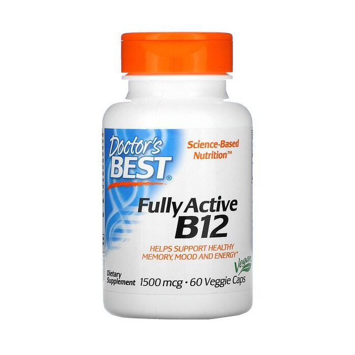 Fully Active B12, 1500mcg | Doctors Best. 753950002869