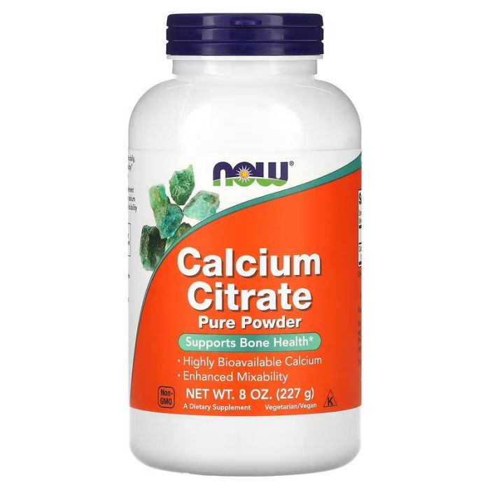 NOW Foods Calciumcitraat pure poeder (227 gr) . 733739012401