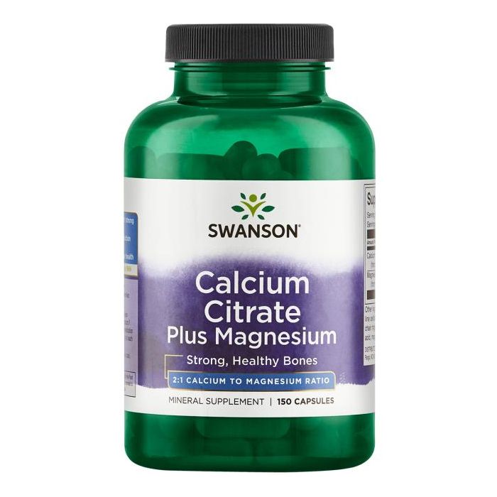 Calcium Citrate Plus Magnesium, Swanson