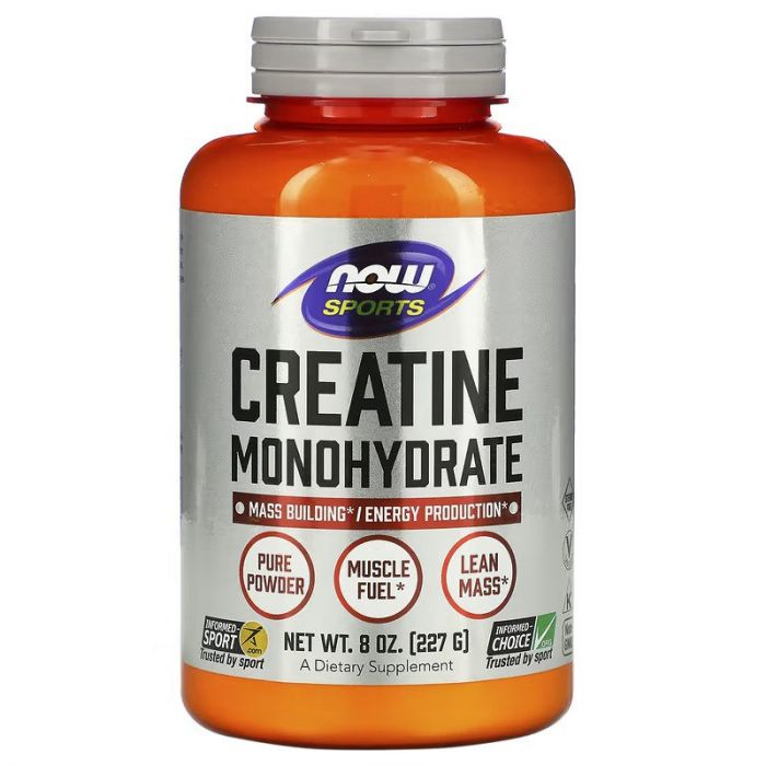 NOW Sports Creatine Monohydraat 227 g. 733739020307