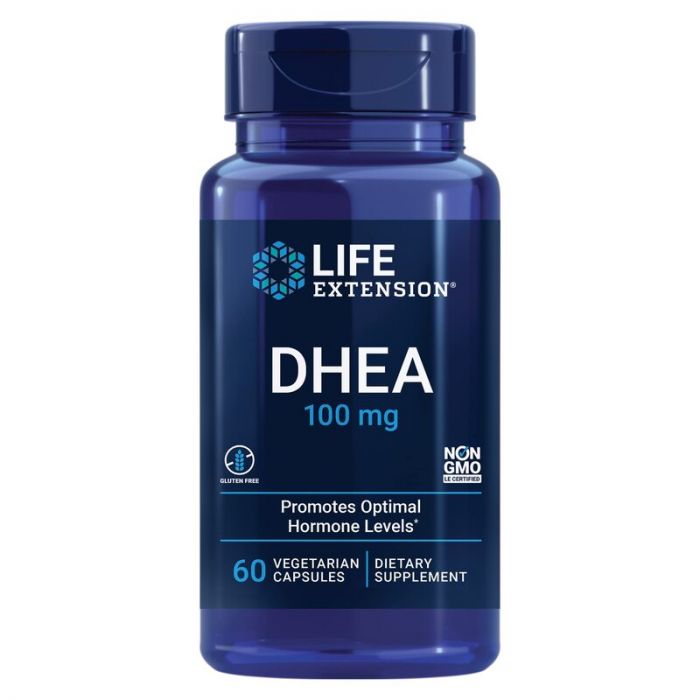 DHEA, 100 mg, 60 veg.capsules | Life Extension. 737870168966