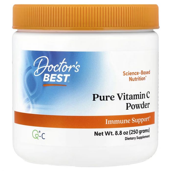 Doctor's Best, Pure Vitamin C Powder with Q®-C, 8.8 oz (250 g). 753950003330