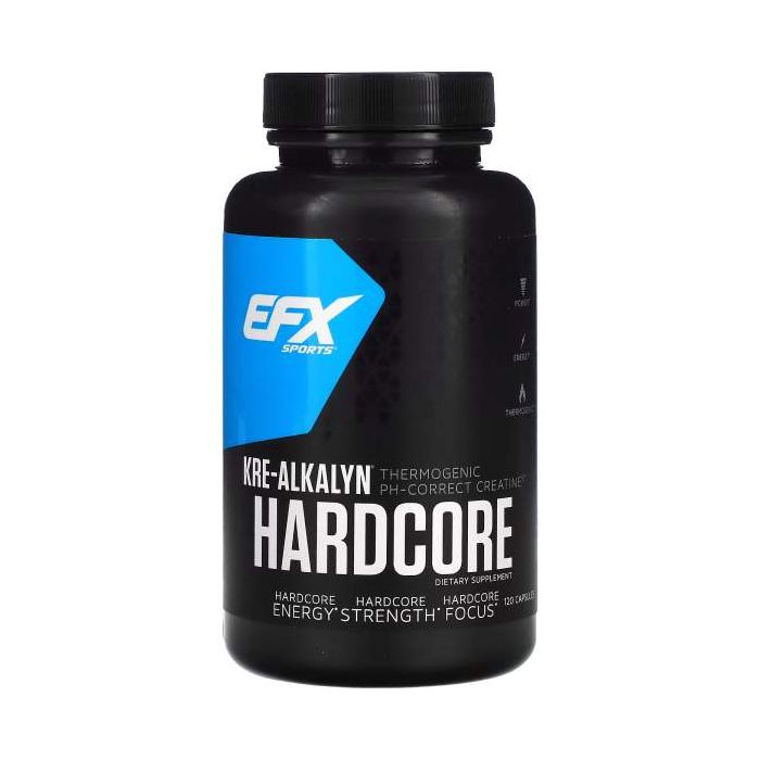EFX Sports Kre-Alkalyn Hardcore 120 Capsules. 737190002346
