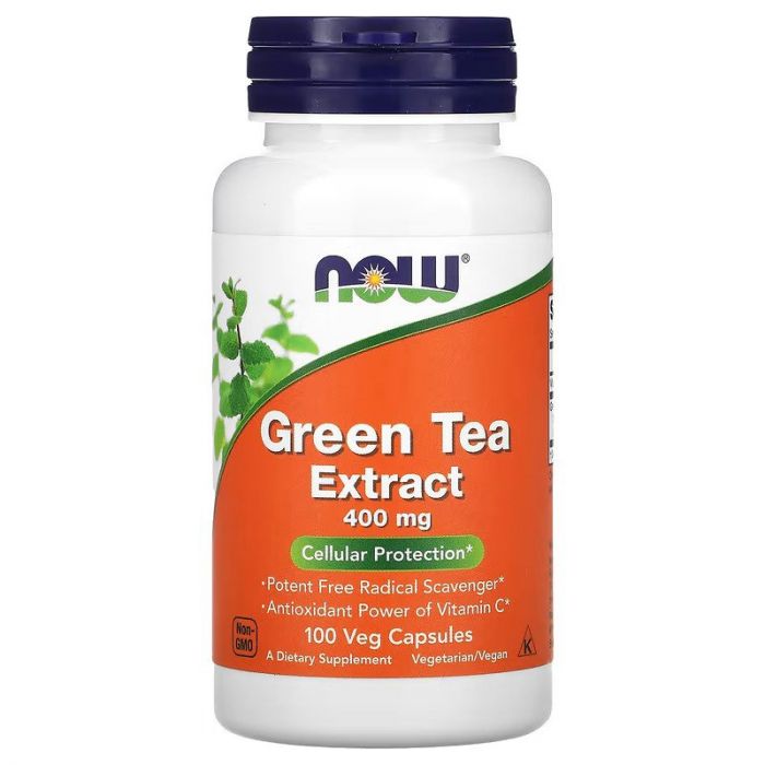 Now Foods Groene thee-extract 400 mg. 733739047052