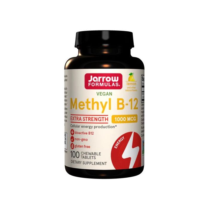 Jarrow Formulas Methyl B-12 1000 mcg Lemon. 100 zuigtabletten. 790011180012