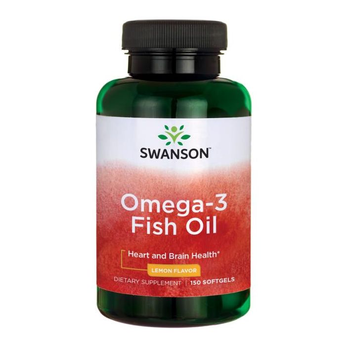 Lemon Flavour Omega-3 Fish Oil