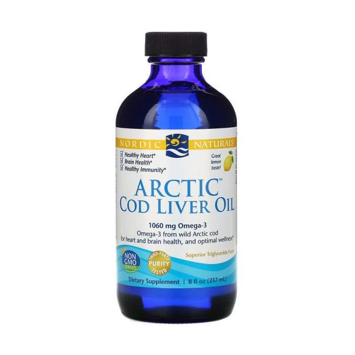 Arctic Cod Liver Oil, 1060mg | Nordic Naturals 