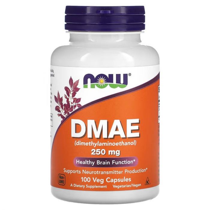 DMAE 250 mg Veg Capsules | NOW Foods. 733739030900