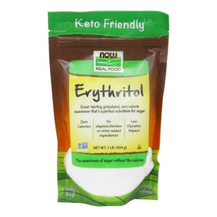 now erythritol 