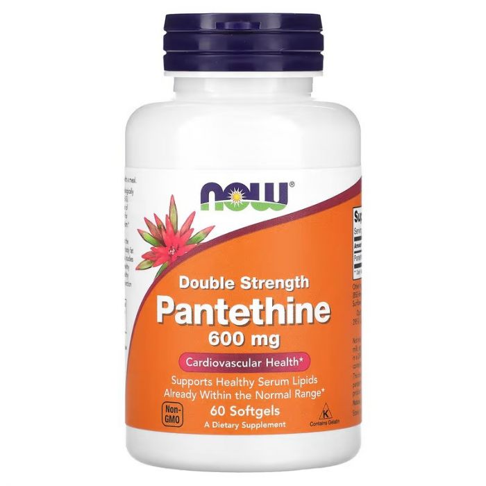 NOW Pantethine 600 mg Softgels. 733739004895