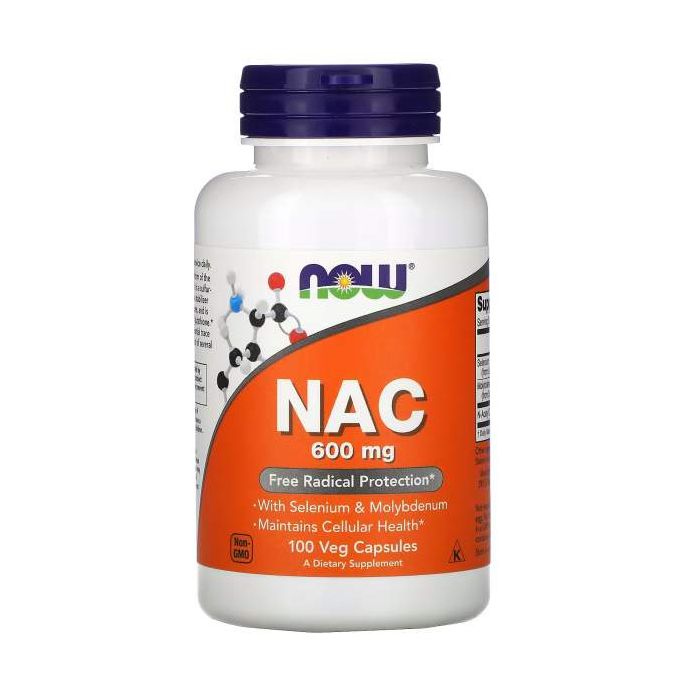 NOW Foods, NAC (N-Acetyl Cysteine) 600 mg 
