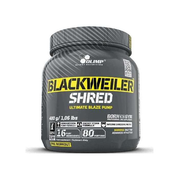 Blackweiler Shred 480gr Exotic Orange | Olimp. 5901330078026