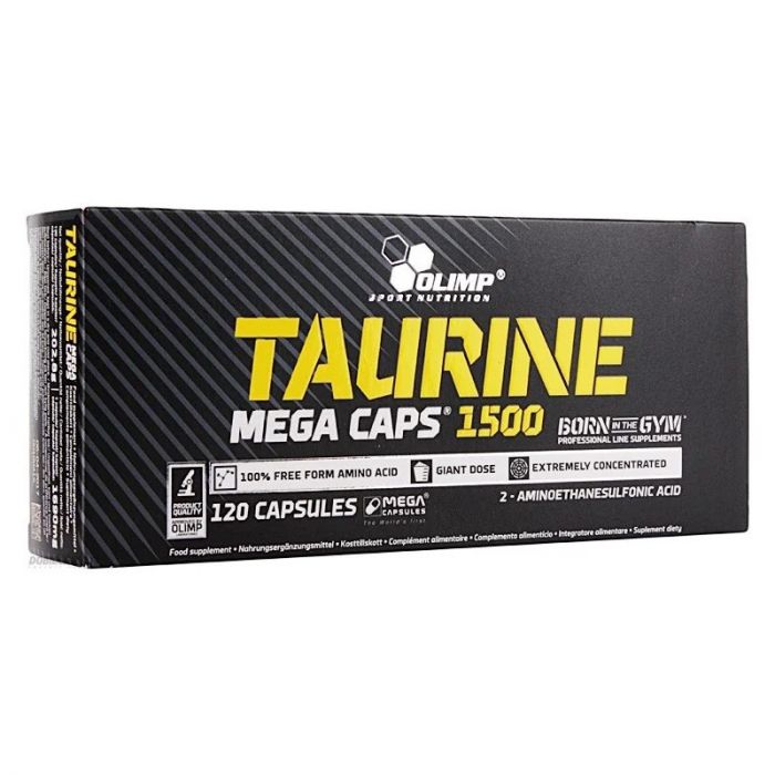Taurine Mega Caps 120 caps. Olimp. 5901330024351