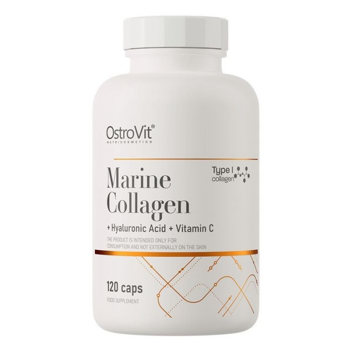OstroVit Marine Collagen + Hyaluronic Acid + Vitamin C 120 capsules 