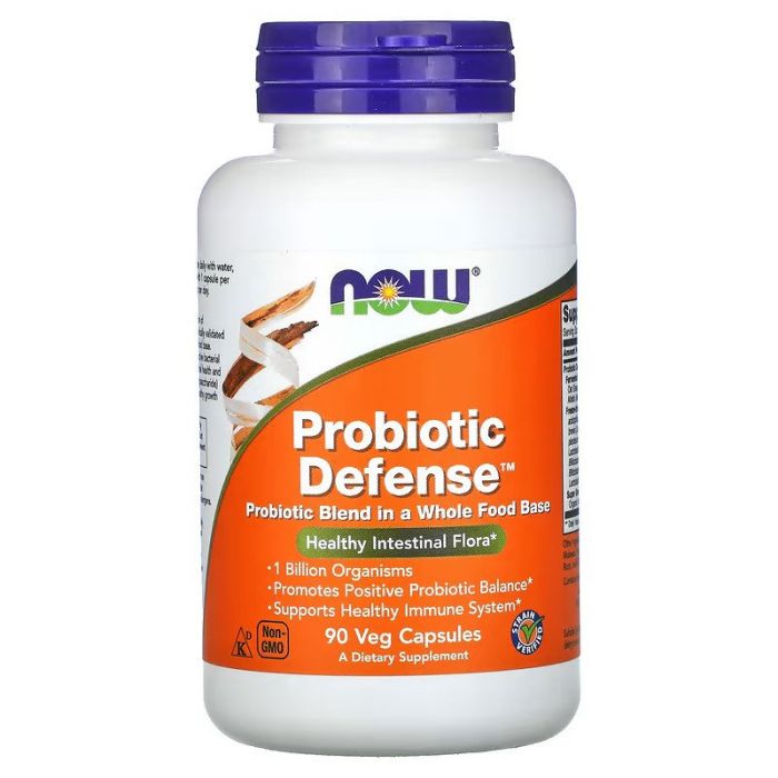 Probiotic Defense Capsules | NOW Foods. 733739029188