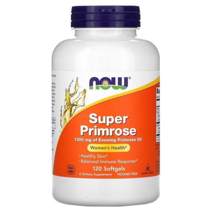 NOW Foods Super Primrose 1300 mg softgels. 733739017574