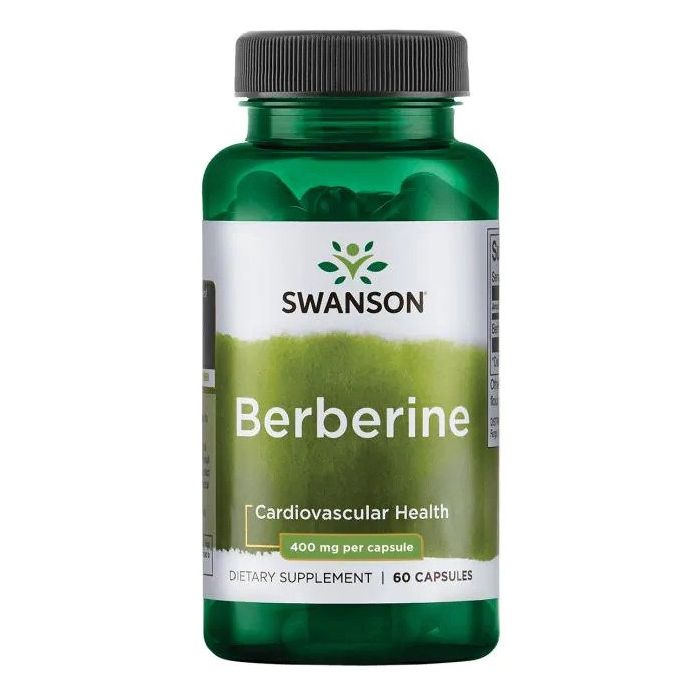 Swanson Berberine 400 mg 60 Capsules. 087614114118
