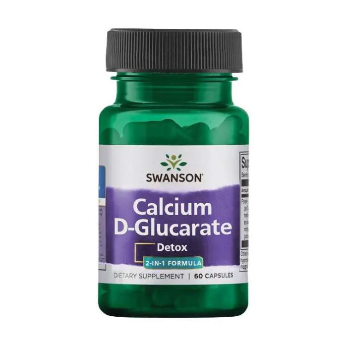 Swanson Calcium D-Glucarate - 60 caps. 087614021232