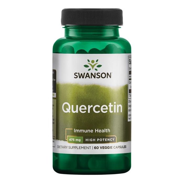 Swanson Quercetine 475 mg 60 Veg Capsules. 087614116716