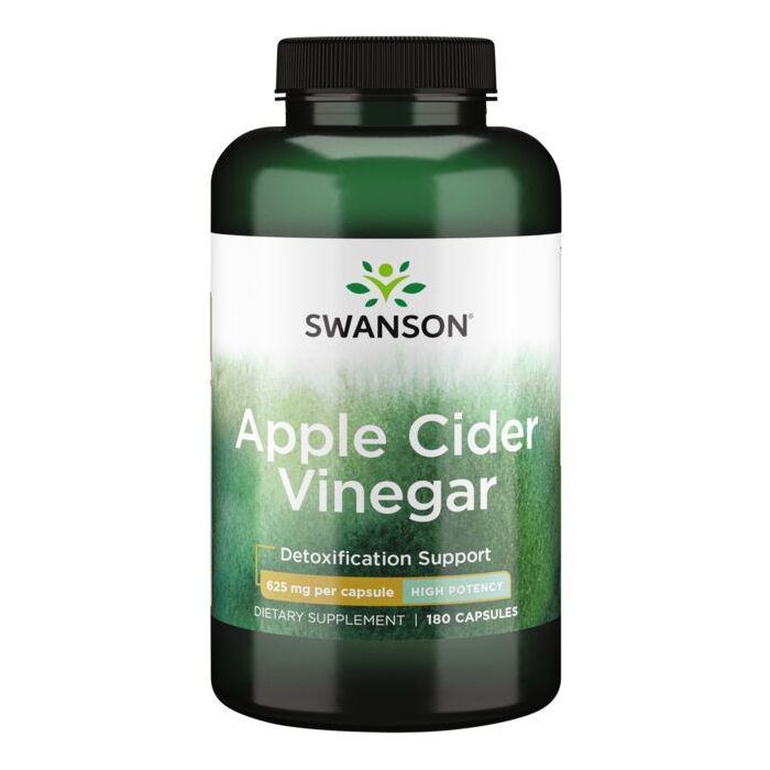 Swanson Apple Cider Vinegar, Appelazijn 625 mg, 087614022925