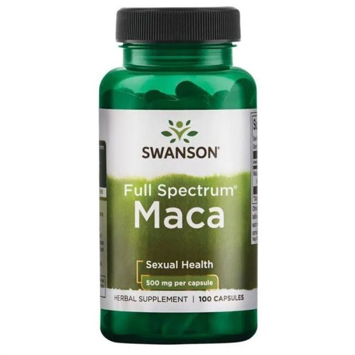 Full Spectrum Maca 500mg | Swanson. 087614019611