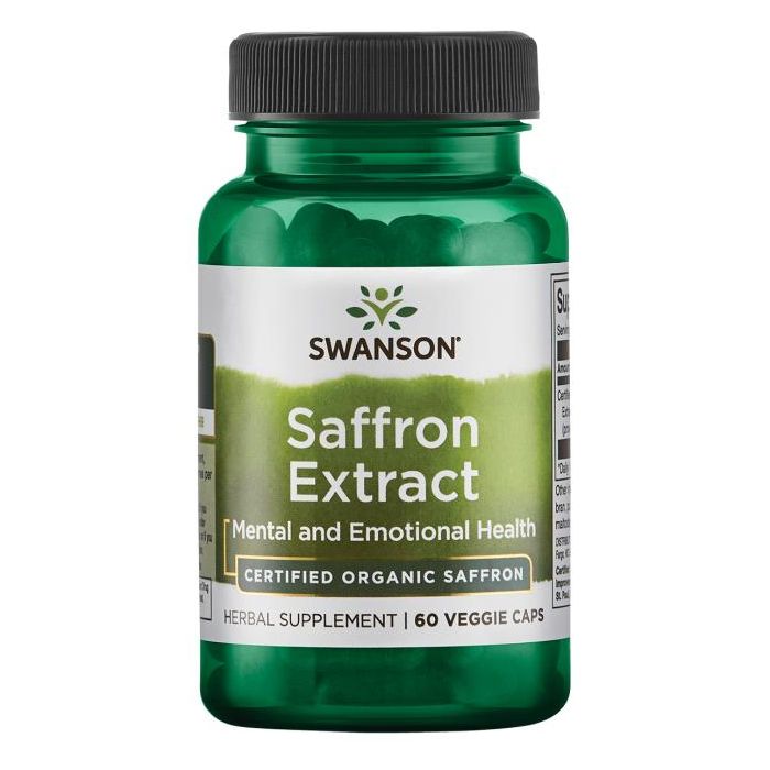 Saffron Extract 2% Safranal, Swanson. 087614142272
