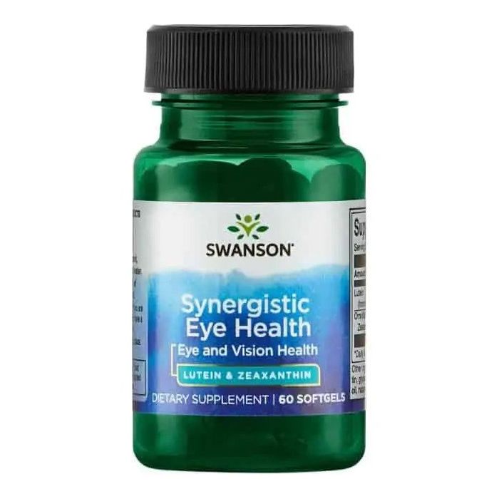 Synergistic Eye Health Lutein & Zeaxanthin - 60 softgels. 087614029863
