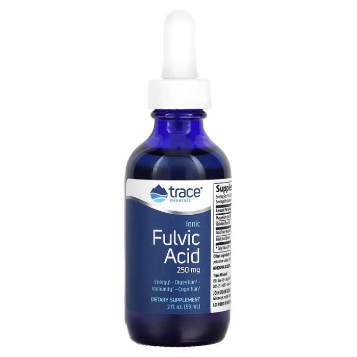Trace Minerals Ionic Fulvic Acid, 2 fl. oz. 878941003110