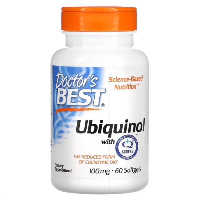 Ubiquinol 100 mg van Kaneka | Doctor’s Best. 753950002050