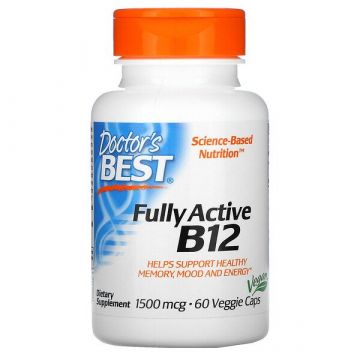 Fully Active B12, 1500mcg | Doctors Best. 753950002869