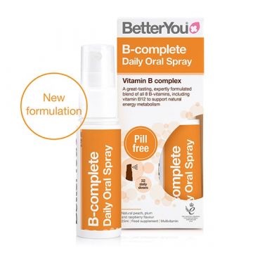 B-complete Daily Oral Spray, Natural Peach, BetterYou. 96191736