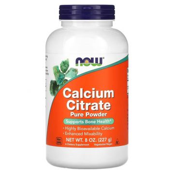 NOW Foods Calciumcitraat pure poeder (227 gr) . 733739012401