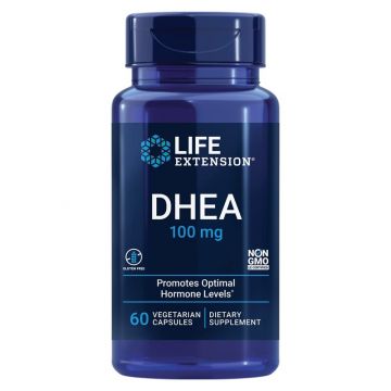 DHEA, 100 mg, 60 veg.capsules | Life Extension. 737870168966