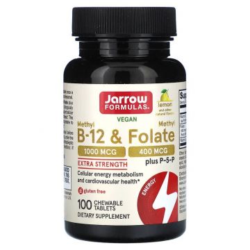 Methyl B-12 & Methyl Folate - Jarrow Formulas. 790011180180
