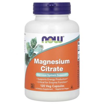 Magnesium Citrate 120 Veg Capsules, 733739012944
