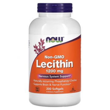 Non-GMO Lecithin, 1,200 mg, 200 Softgels. 733739022127