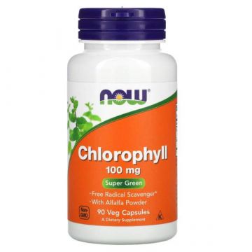 Chlorophyll capsules 100 mg | Now Foods. 733739026453