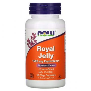 Royal Jelly, 1500mg, koninginnegelei, Now Foods