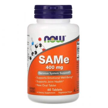 Now Foods SAMe 200 mg - 60 tabletten. 733739001412