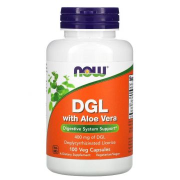 DGL with Aloe Vera Veg Capsules, 733739046543
