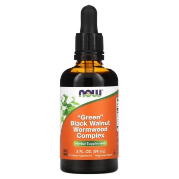 NOW "Green" Black Walnut Wormwood Complex Liquid. 733739049827