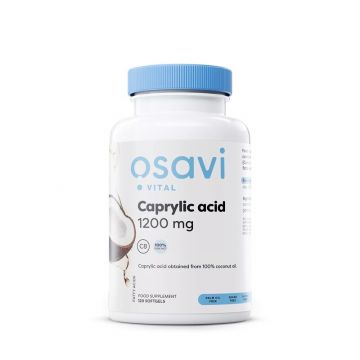 Caprylic Acid, 1200mg - 120 softgels | Osavi