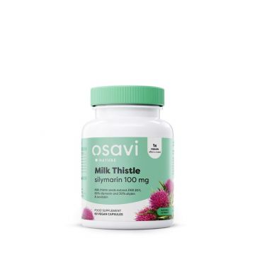 Milk Thistle Silymarin 100mg - 120 vegan caps. Mariadistel
