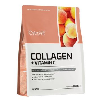 Ostrovit Collageen + Vitamine C, perzik 400 g
