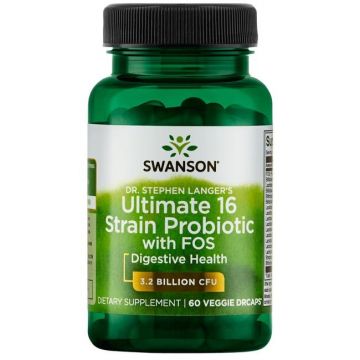 Swanson Dr. Stephen Langer's Formula. Swanson Ultimate 16 Strain Probiotic. 087614190518