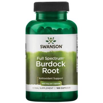 Swanson Burdock Root - Kliswortel 460 mg. 087614015316
