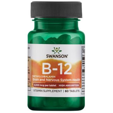 B12 Methylcobalamin 5000 mcg | Swanson