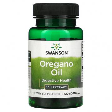 Swanson Oregano Olie 10:1 Extract | 120 Softgels. 087614110165