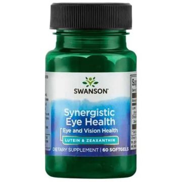 Synergistic Eye Health Lutein & Zeaxanthin - 60 softgels. 087614029863